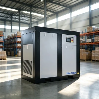 Cywasgydd Aer Sgriw Rotari 75 Hp
